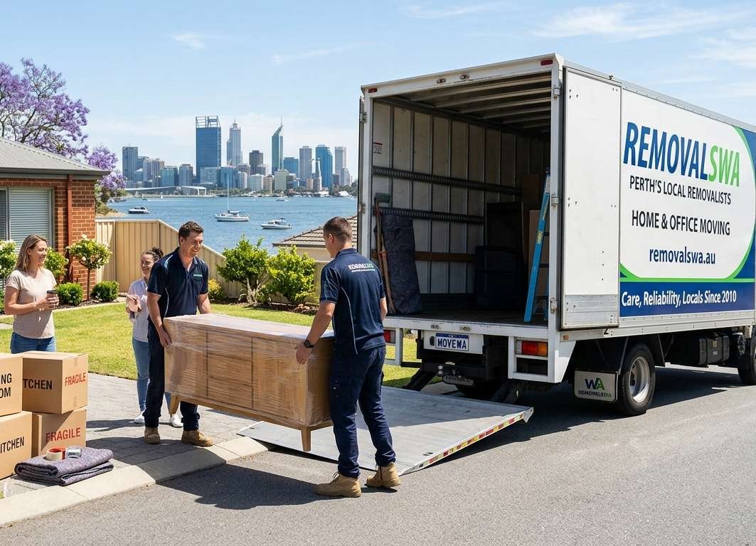 Local Cheap Movers team ready for your Perth move